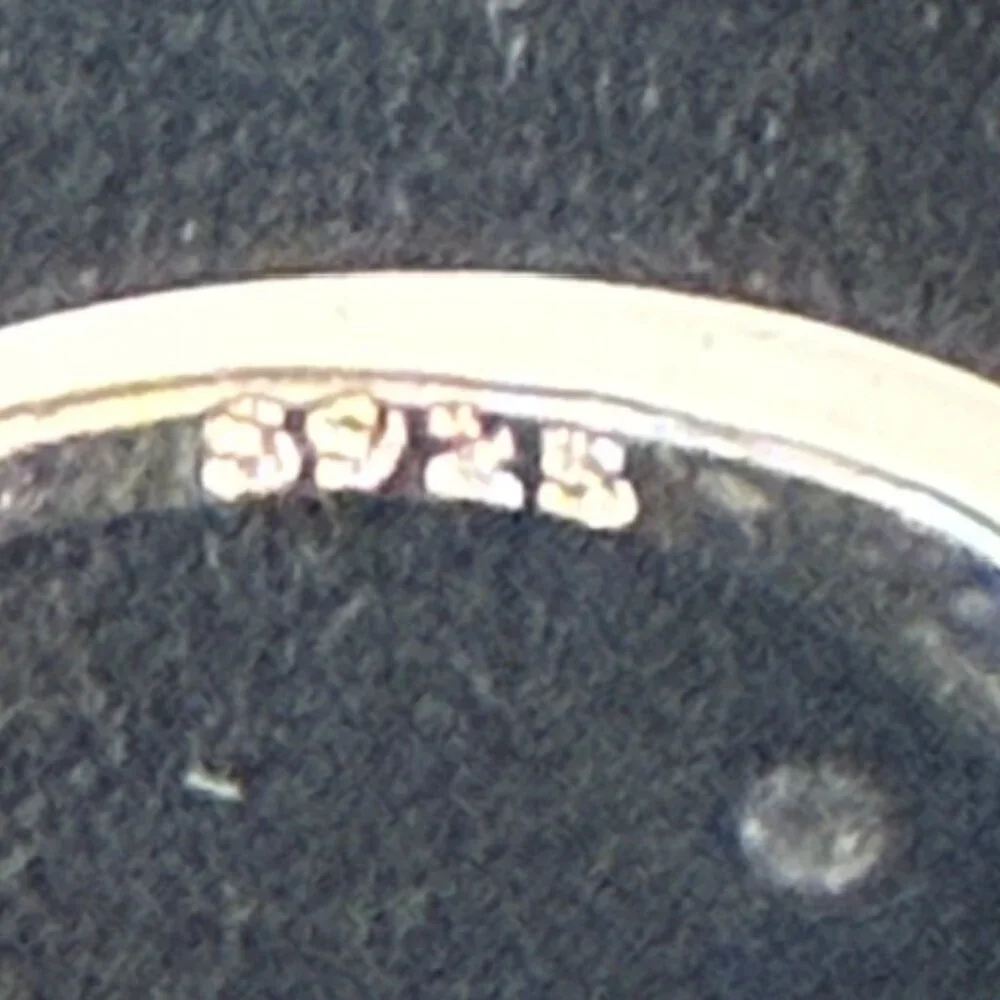 8mm Simulated Diamond Infinity Pave Ring 2.25 CTW Sterling Silver Size 7